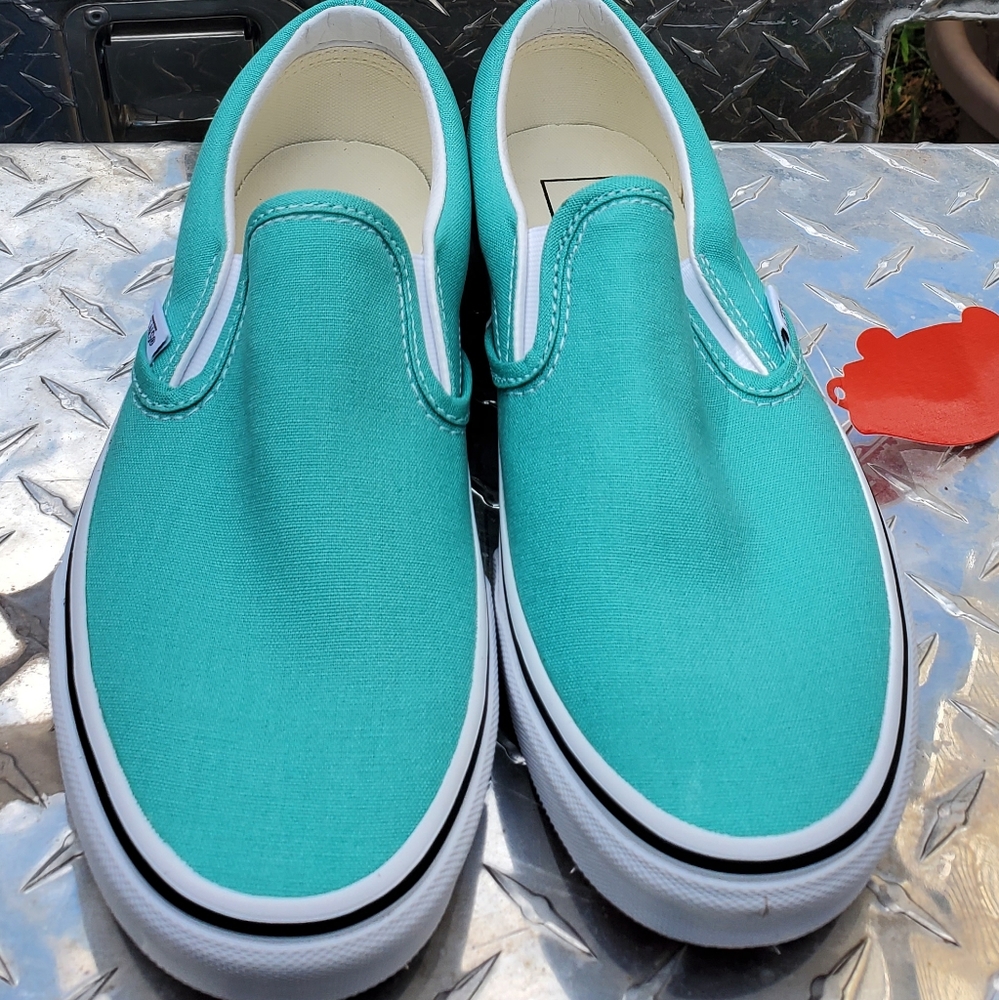 Vans Classic Slip On turquoise color - Picture 7 of 7